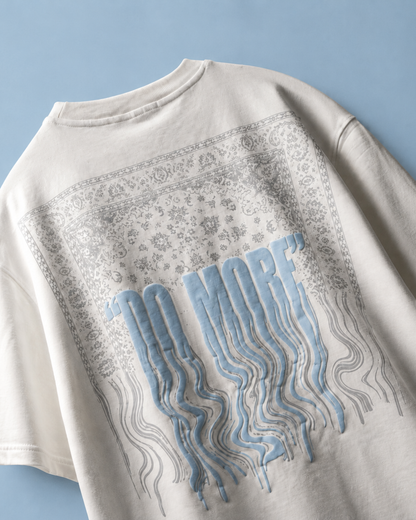 WORTH WORLDWIDE Rugged Dreams White drop shoulder oversized t-shirt for premium streetwear