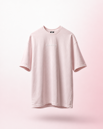 Born Star Baby Pink Dropshoulder T-shirt