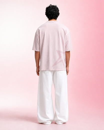 Born Star Baby Pink Dropshoulder T-shirt