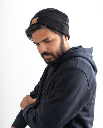 WORTH Beanies  Jet Black